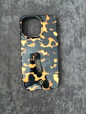 Loopy Case Tortoiseshell Phone Case with Built-In Loop
